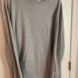 Men's Gray Long Sleeve Shirt